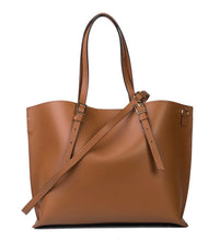 Load image into Gallery viewer, Bibi Cognac Leather Hand Bag