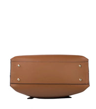 Load image into Gallery viewer, Bibi Cognac Leather Hand Bag