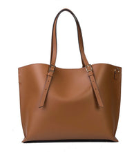 Load image into Gallery viewer, Bibi Cognac Leather Hand Bag